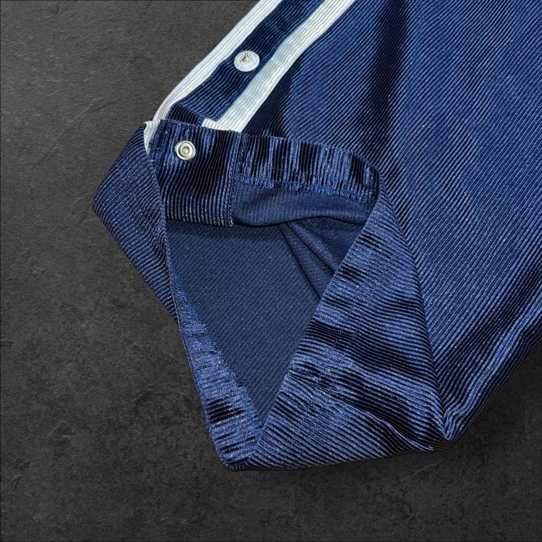 NIKE サイドスナップ トラックパンツ 紺 L 00sバイブス 刺繍タグ