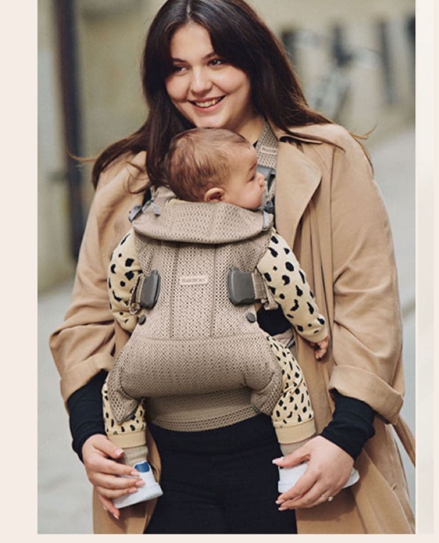 BABYBJÖRN メッシュ抱っこ紐 ベージュ 【新品未使用】