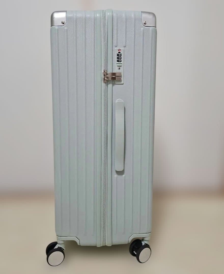 キャリーバッグ　Lサイズ　グリーングレー 大容量 静音 超軽量