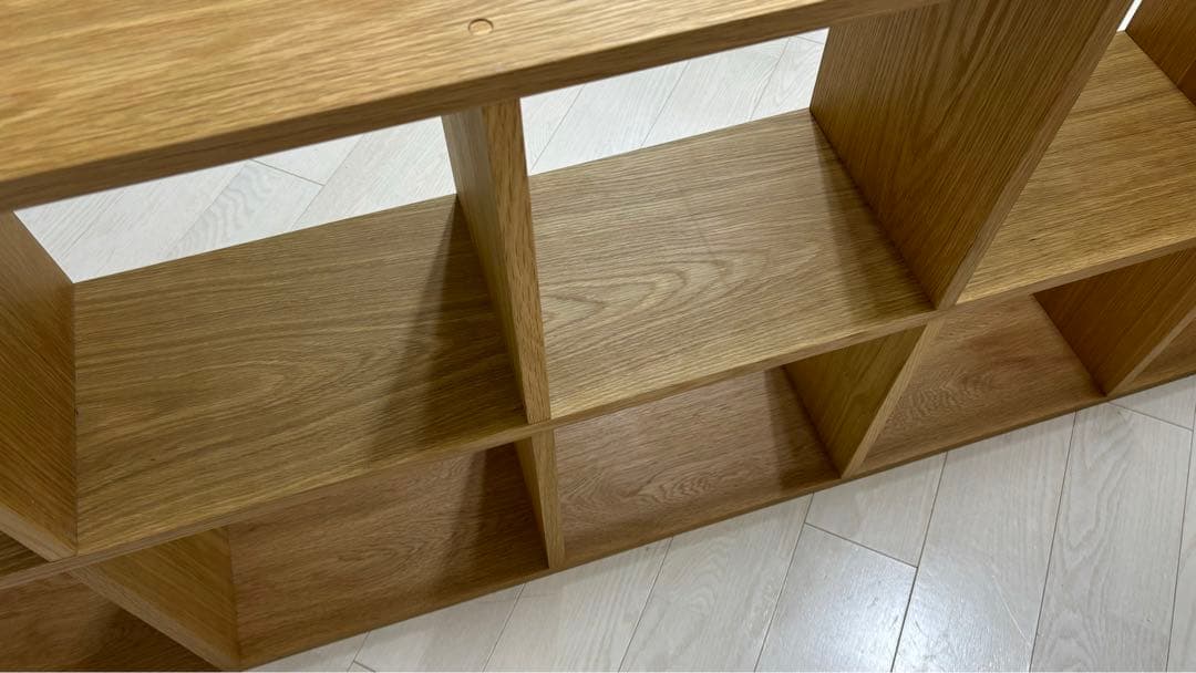 MUJI オーク材 スタッキングシェルフ