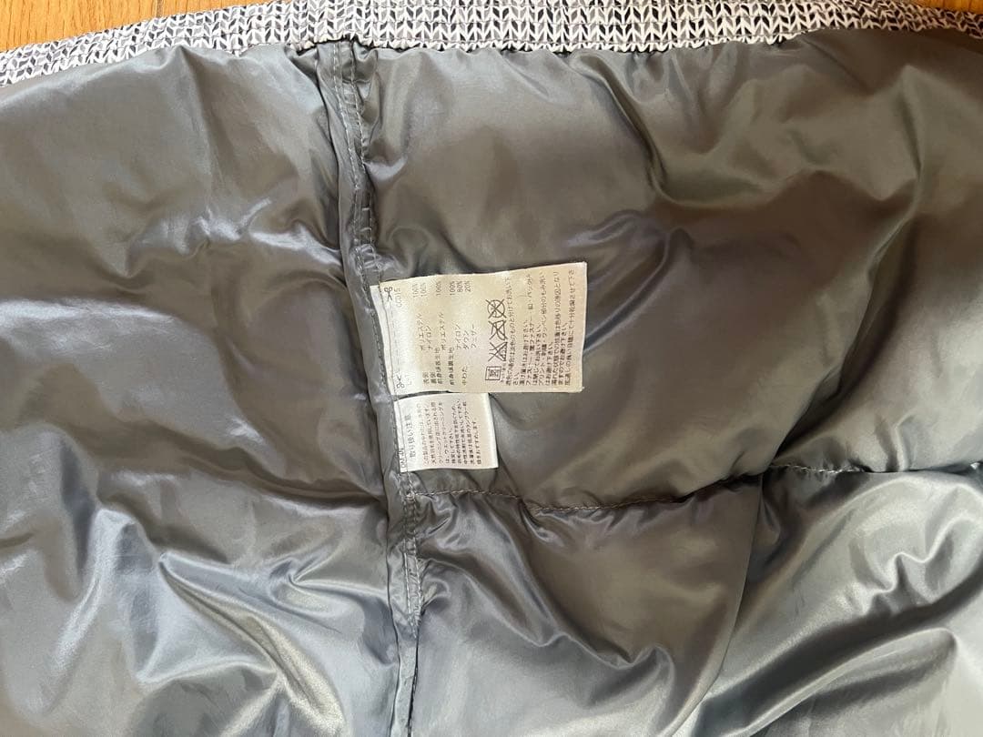 adidas ダウンジャケット L/G グレー系