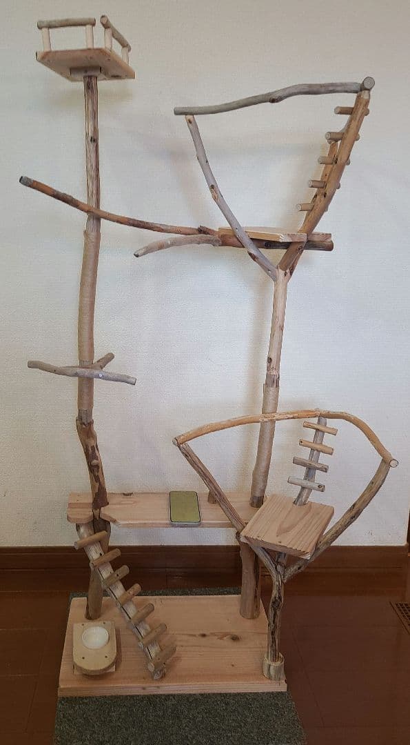 ① タリム様オーダーバードアスレチック　専用ページ　流木　ハンドメイド