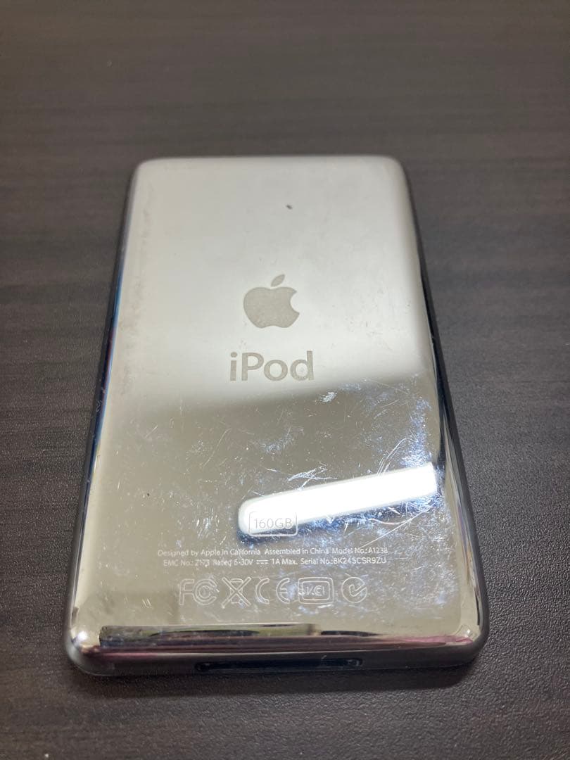 iPod classic 160GB A1238 ジャンク品 ブラック 本体のみ