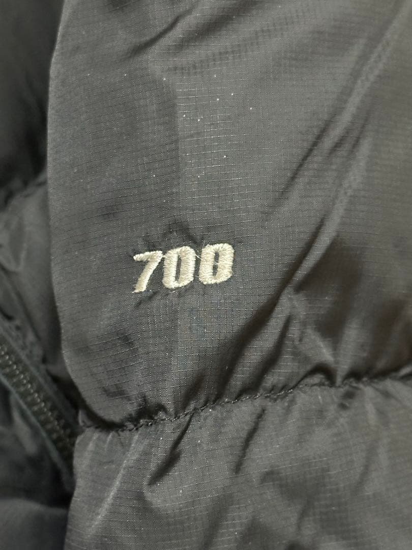 希少 THENORTHFACEノースフェイス ヌプシダウン センターロゴ