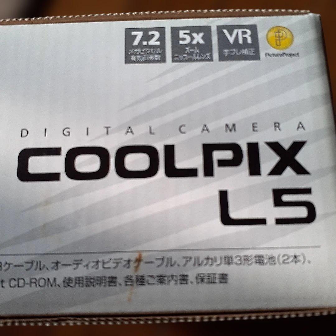 【新品】NikonCOOLPIX　L5　デジカメ
