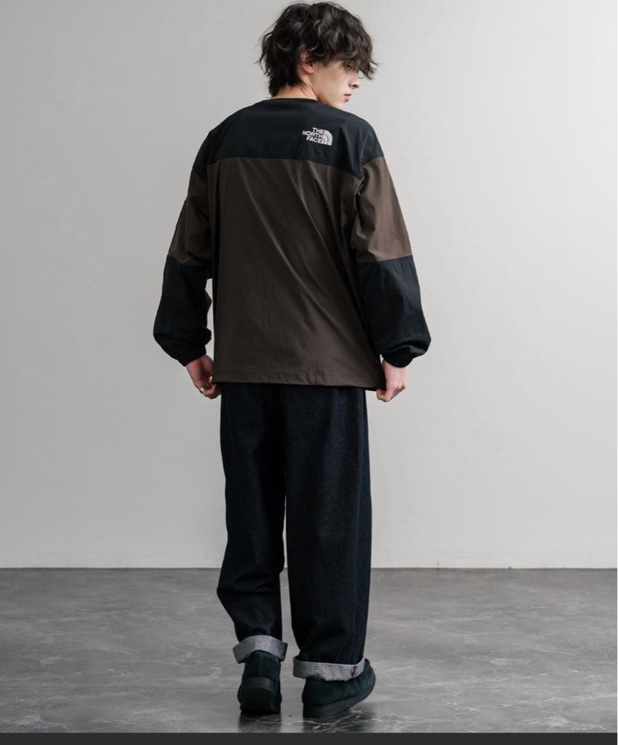 ノースフェイス　ALBANY CREWNECK クルーネック　XXL ブラウン