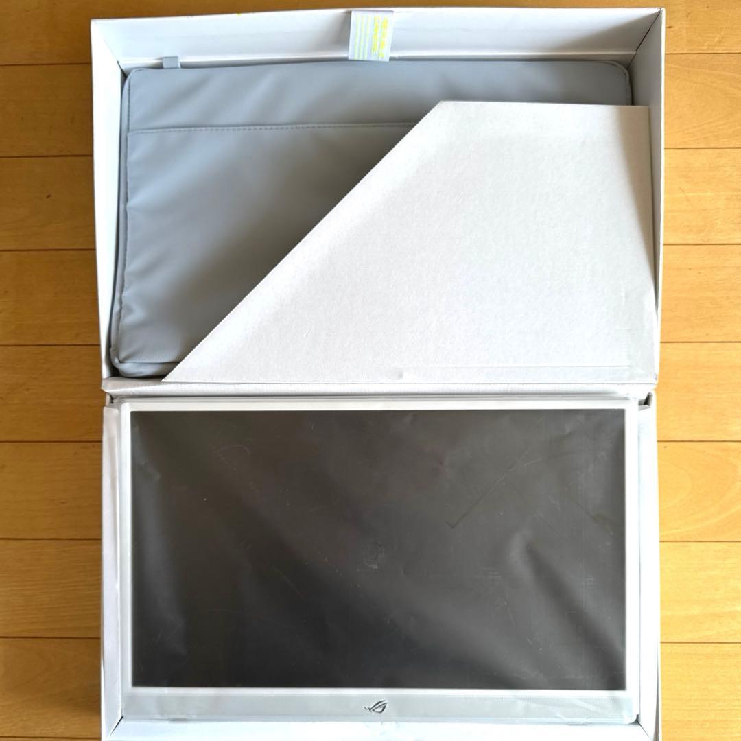 ASUS ゲーミングモバイルモニター ROG Strix XG16AHPE-W