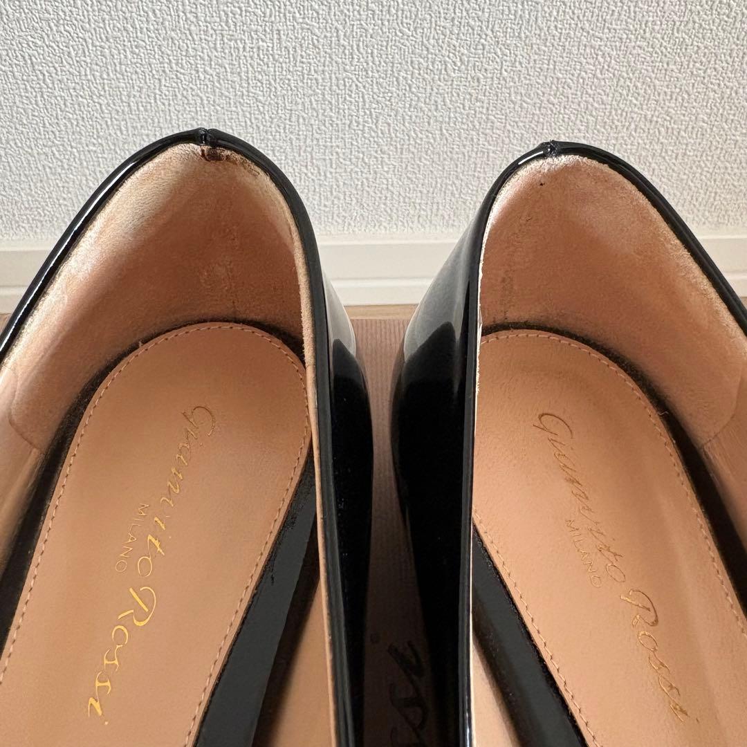 靴 Gianvito Rossi RIBBON JANE BLACK 38
