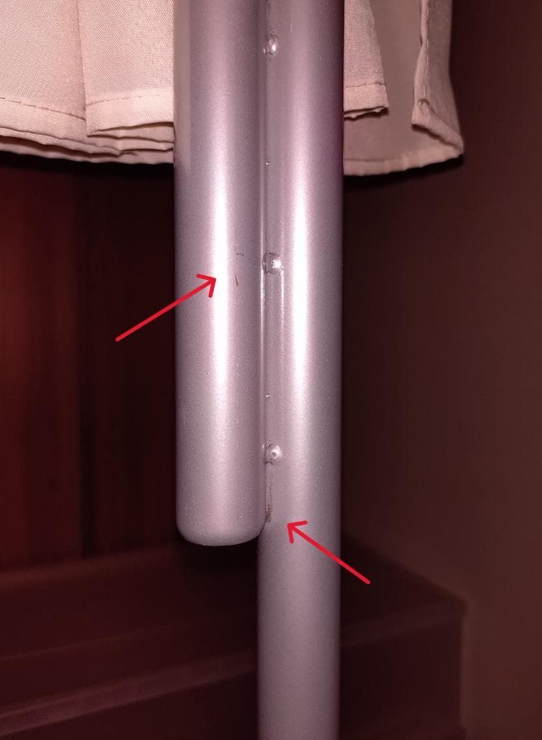 大阪市内引取限定＊SEI-SK-201-S ハンガーラック 幅147～200cm