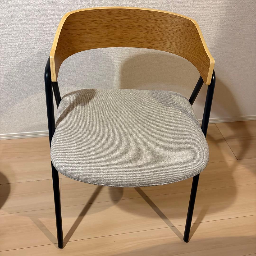 unico（ウニコ） ELEMT(エレムト)　チェア アイアン ナチュラル