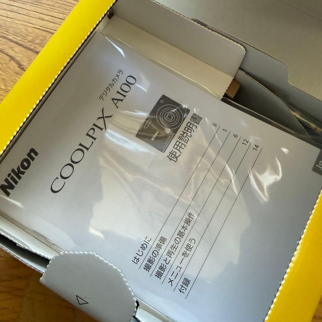 Nikon COOLPIX A100 デジタルカメラ シルバー 光学5倍