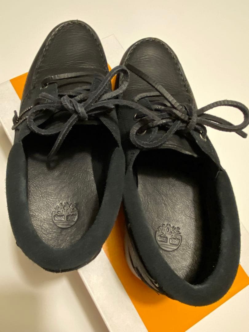 靴 Timberland authentic boat shoe 3eye