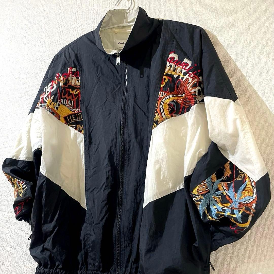 【マロ】BREAKUP EMBROIDERY TRACK JACKET