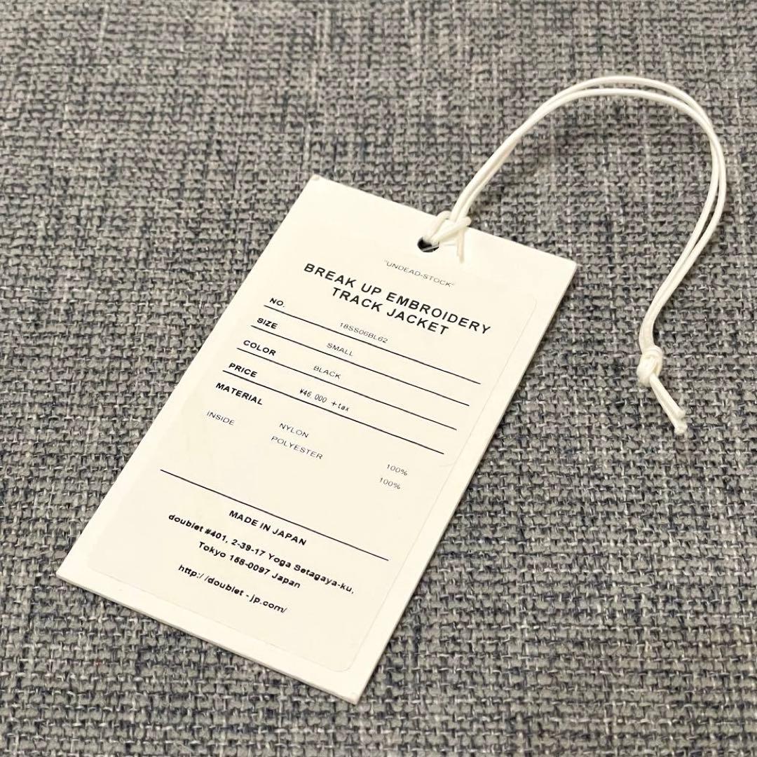 【マロ】BREAKUP EMBROIDERY TRACK JACKET