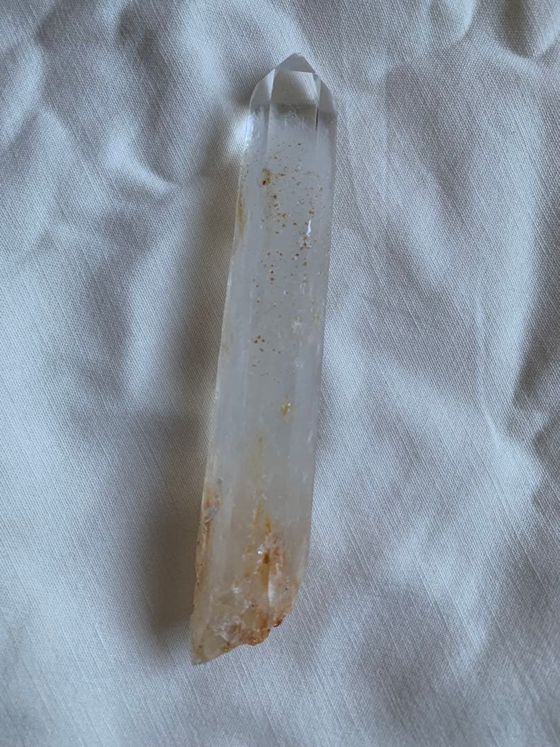 【希少 天然石】ブルースモークゴールデンヒーラー レムリアンクォーツ ワンド