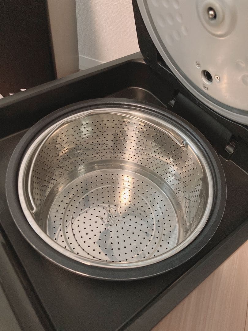 【美品】LOCABO :V糖質カット炊飯器 (糖質カット5合炊き)