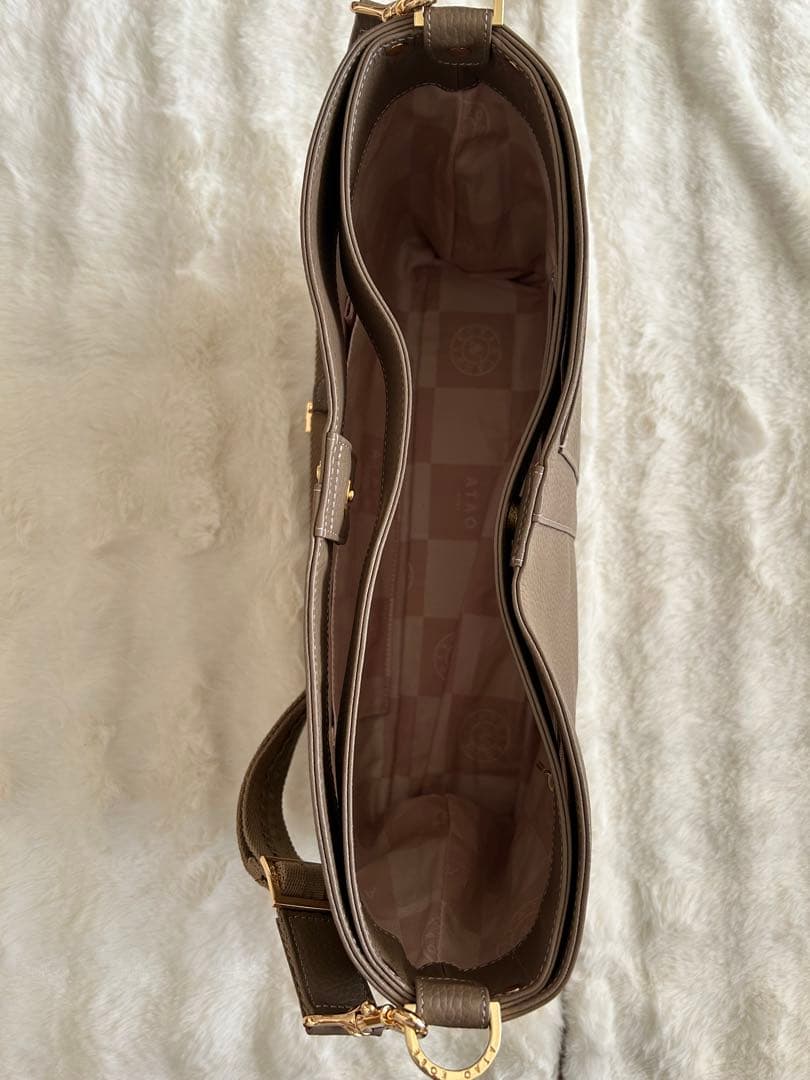 【新品】ATAO アタオ エルヴィ ショルダーバッグ 2wayトープ