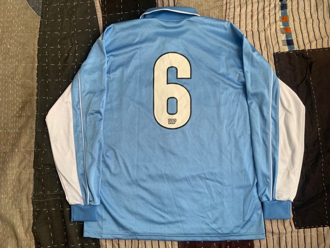 未使用 90s NR 国士舘大学 サッカー部 長袖 ユニフォーム ゲームシャツ