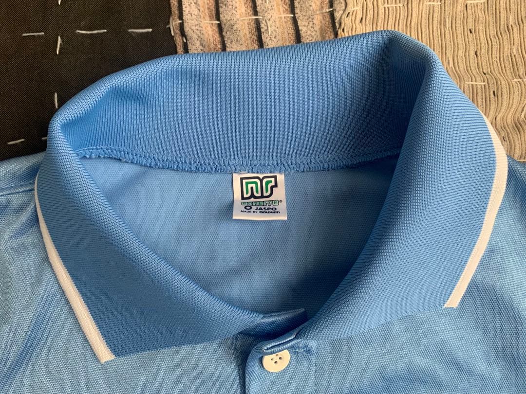 未使用 90s NR 国士舘大学 サッカー部 長袖 ユニフォーム ゲームシャツ