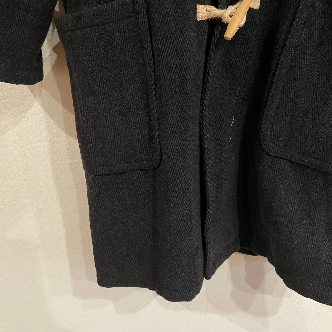 【レア】ヘリーハンセン ダッフルコート ヘリンボーン ウール アウター 古着