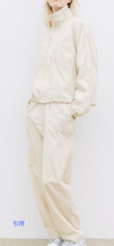 トラックジャケット・パンツ　2点セット　オフホワイト