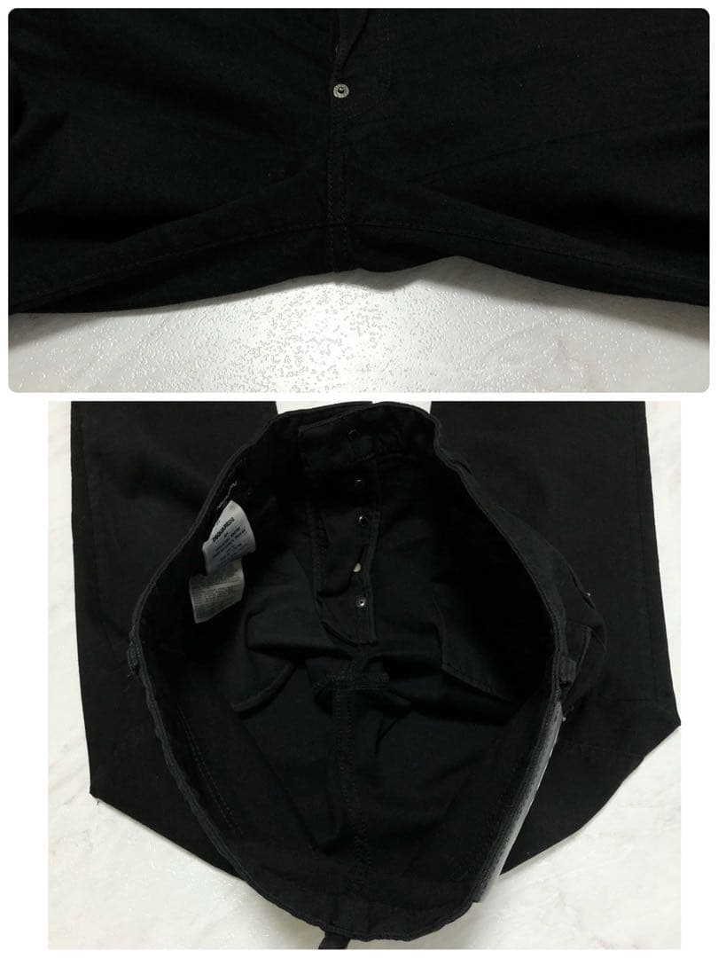 【美品 50】DSQUARED2 デニム skater jean オールブラック