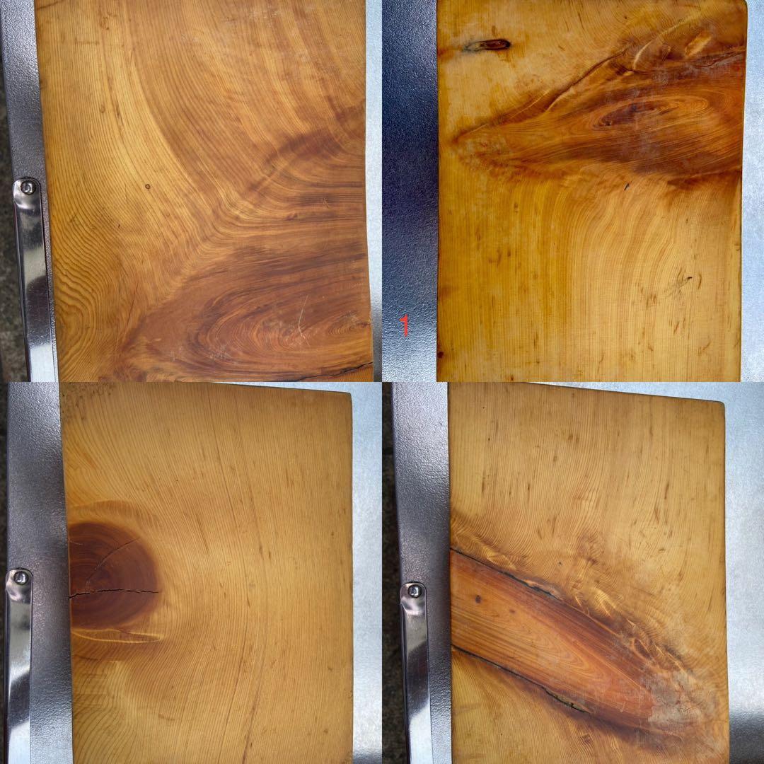 8点◆日本製◆ 檜　本柾目 寿司下駄・刺身盛台 ( 21×15×5.8cm)