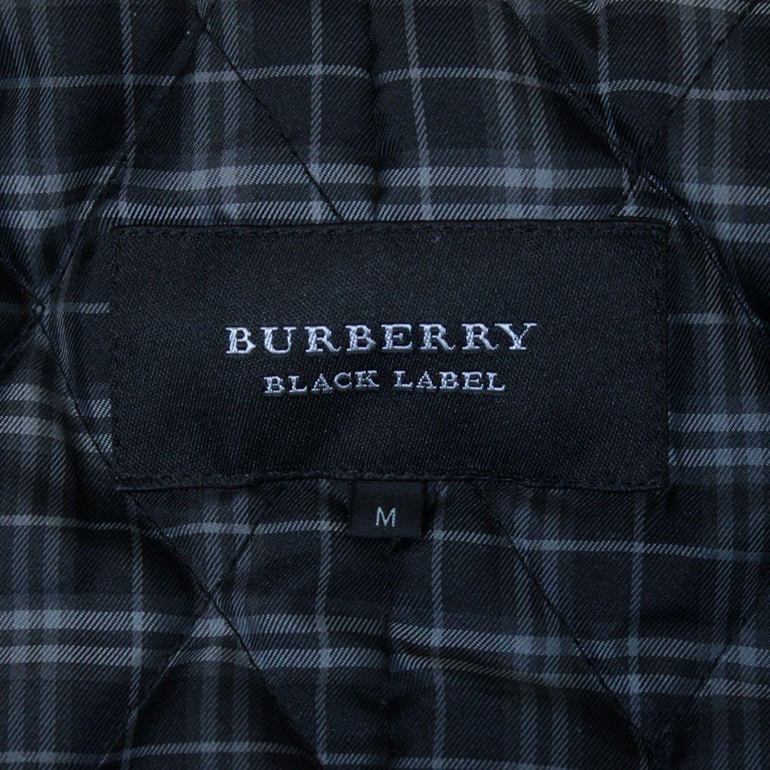 BURBERRRY バーバリーブラックレーベル ウール ダッフルコート M 紺