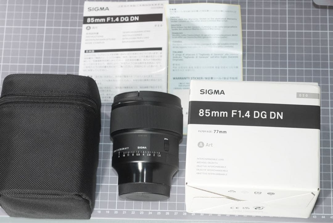 SIGMA 85mm F1.4 DG DN レンズSONY Eマウント