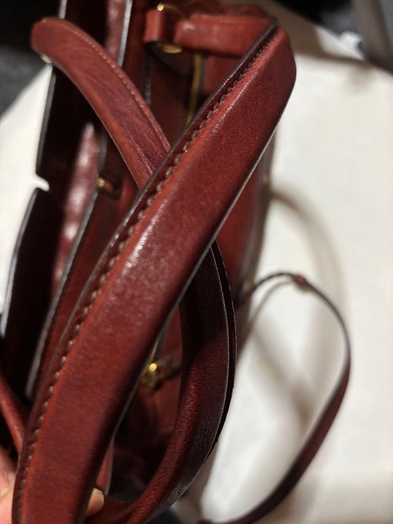 miumiu ナッパバタフライレザー ショルダーバッグ