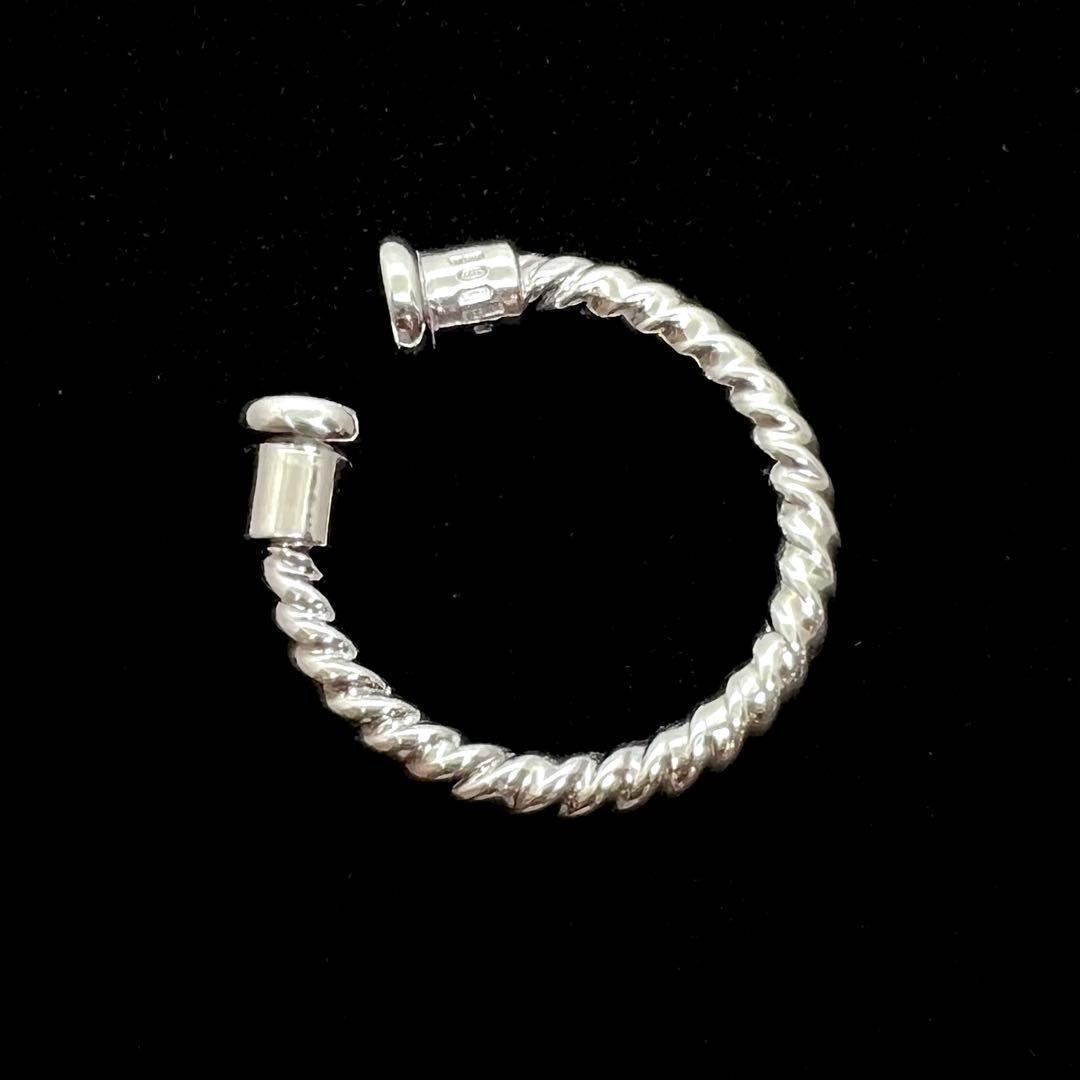 美品✨ BVLGARI ブルガリ キーリング ツイスト ループ 925