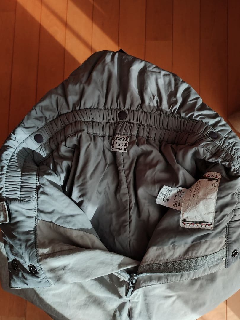 モンベル　キッズ　130 スキーウェアセット