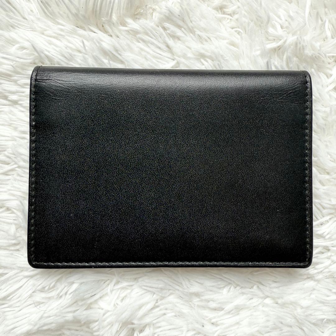 【新品未使用】dunhill ダンヒル レザー カードケース 名刺入れ ブラック