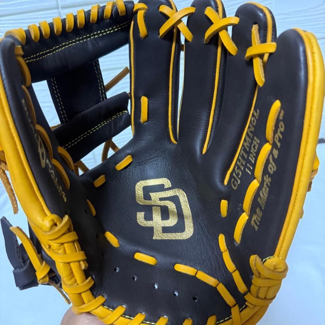 極美品　ローリングス 少年用軟式グラブ ハイパーテック　パドレス　2025モデル