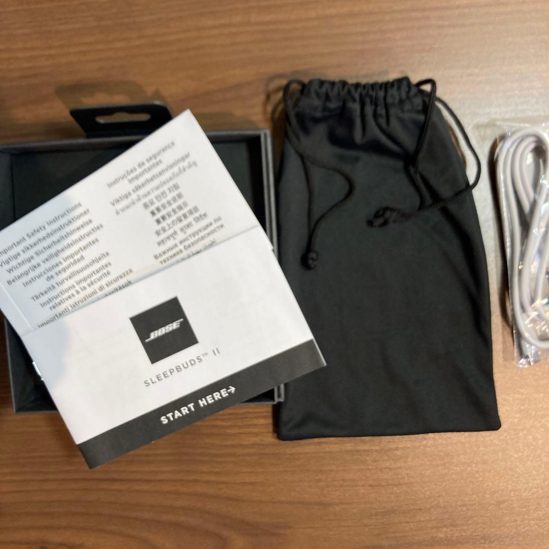 【1度試用のみ美品】bose sleepbuds II ボーズ　スリープパッズ2
