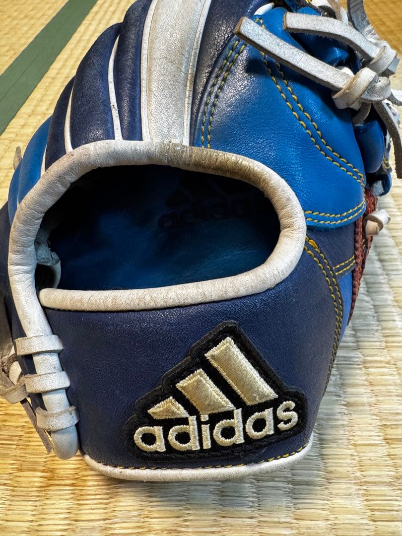 adidas 野球用グローブ 青