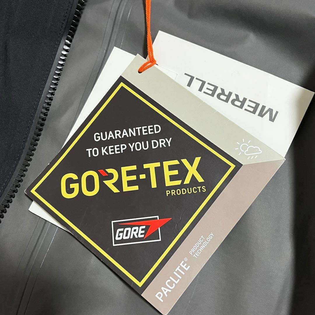 新品 MERELL メレル ゴアテックス 撥水 スタンドカラー レインコート