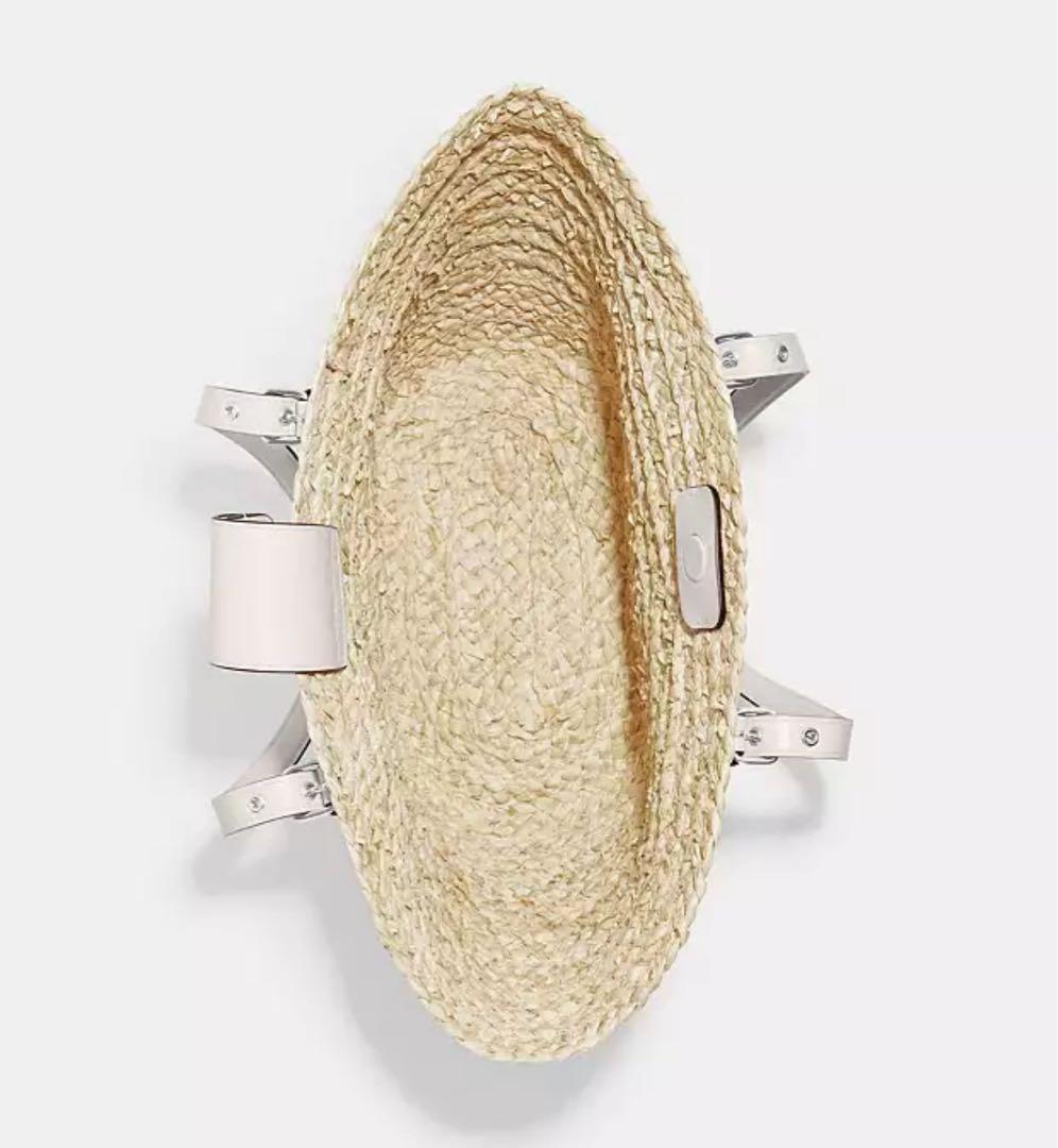 新品 未使用 COACH トートバッグ かごバッグ