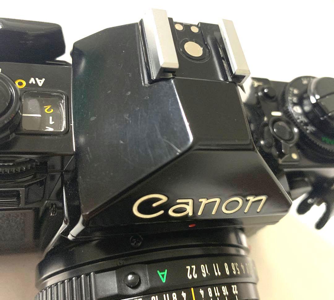 [動作品] Canon A-1 本体 + New FD 50mm f1.4