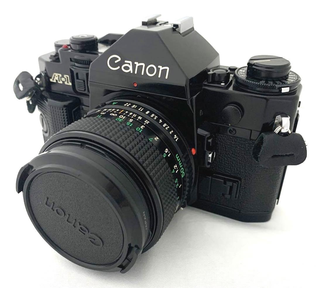 [動作品] Canon A-1 本体 + New FD 50mm f1.4