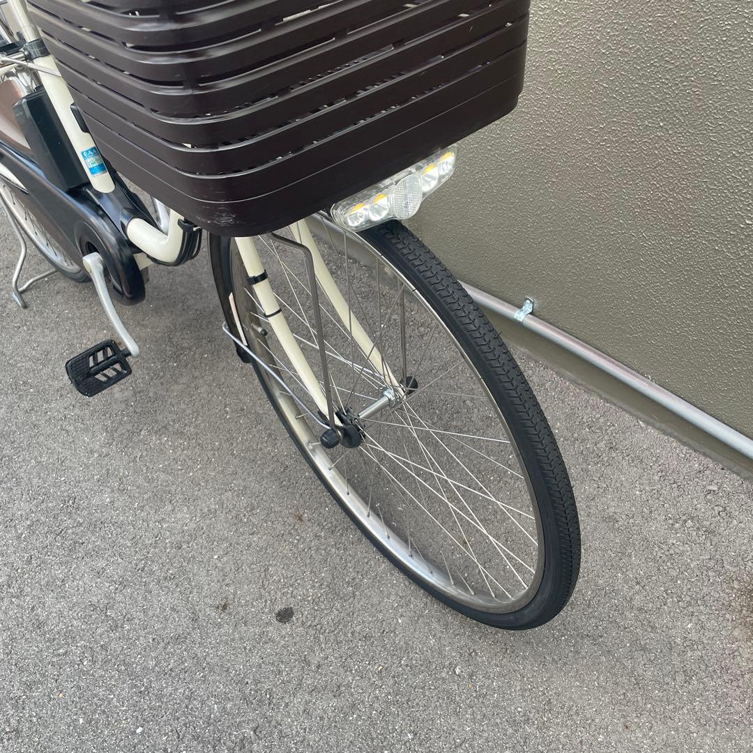 パナソニック電動アシスト自転車26インチ 16Ah ホワイト