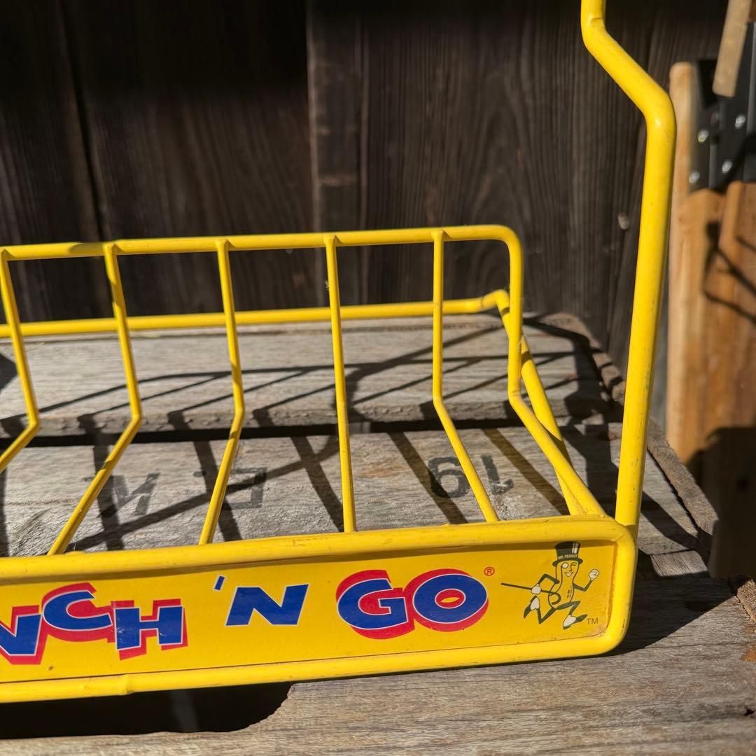 ミスターピーナッツ　ヴィンテージ ストアディスプレイ　ワイヤーラック　什器