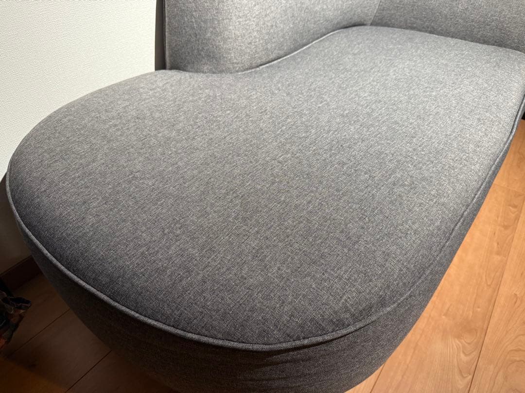 NOCE◆2人掛けソファ◆YU8946B◆グレー