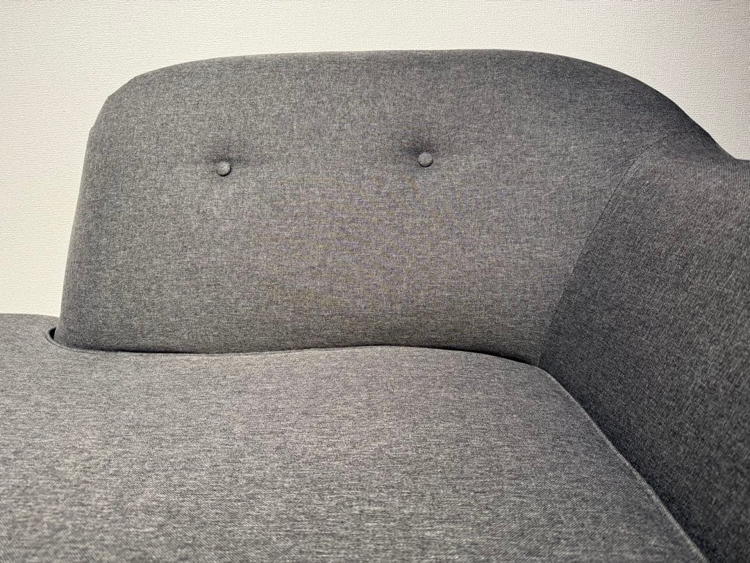 NOCE◆2人掛けソファ◆YU8946B◆グレー