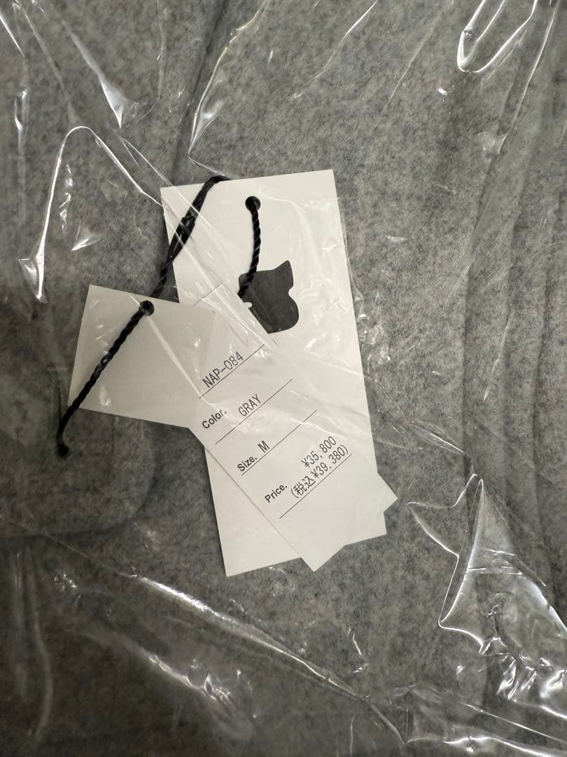 【新品】NissyNaptime.コート グレー Mサイズ