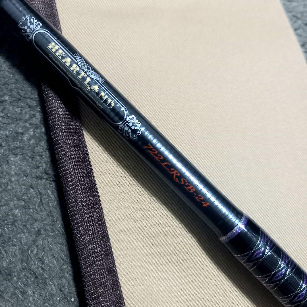 【ジャンク品】ダイワ、ハートランド 722LRSB-24、折れあり、スティーズ