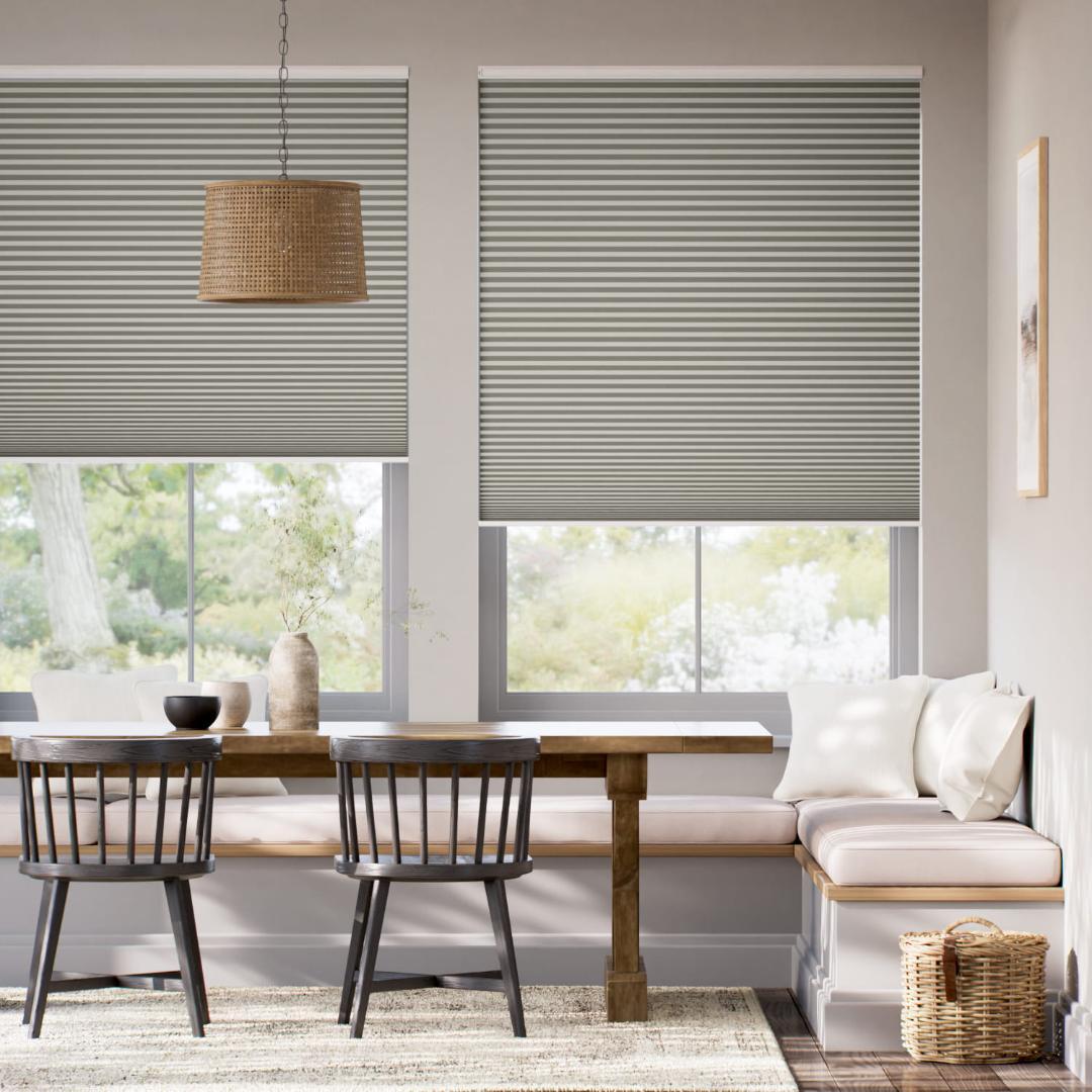 未使用　ハニカムシェード　グレージュ　106.5×177