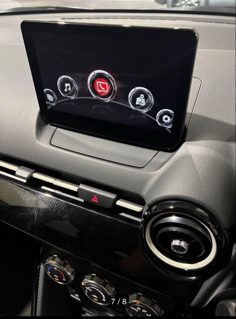 マツダコネクト　マツダ２ デミオ ＣＸー３用　純正８インチモニター