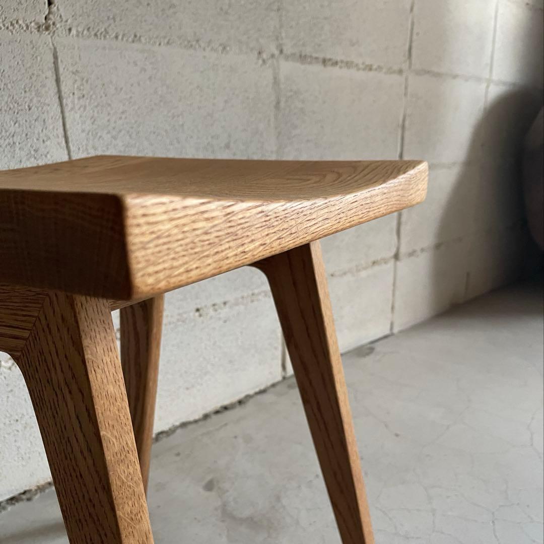 keikei リフレッシュタイプチェア　ロータイプ　オーク無垢　メープル色