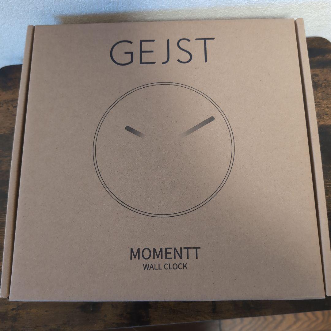 MOMENTT Wall Clock ホワイト/ブラック